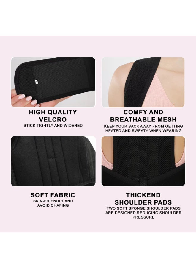 JINGBA SUPPORT Posture Corrector for Men & Women, Adjustable Back and Shoulder Brace, Spine Support, Breathable Design (JB 2001) - Image 4